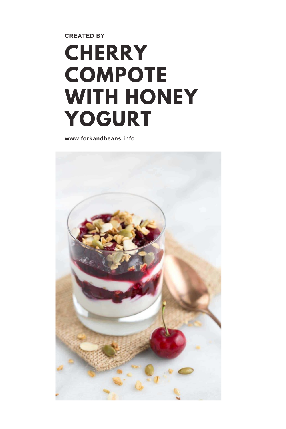 Yogurt Parfait with Cherries