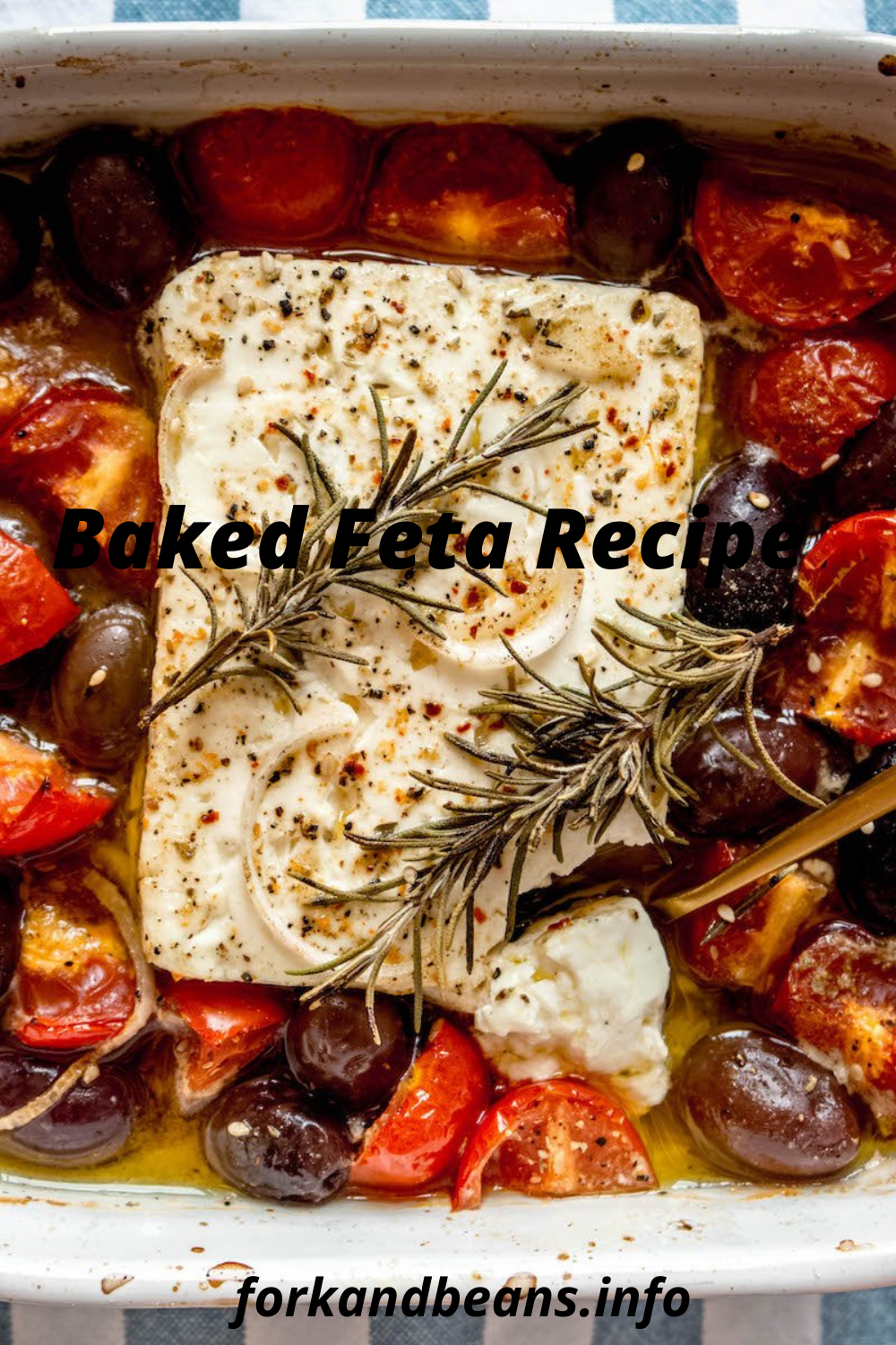 BAKED FETA CHEESE WITH TOMATOES