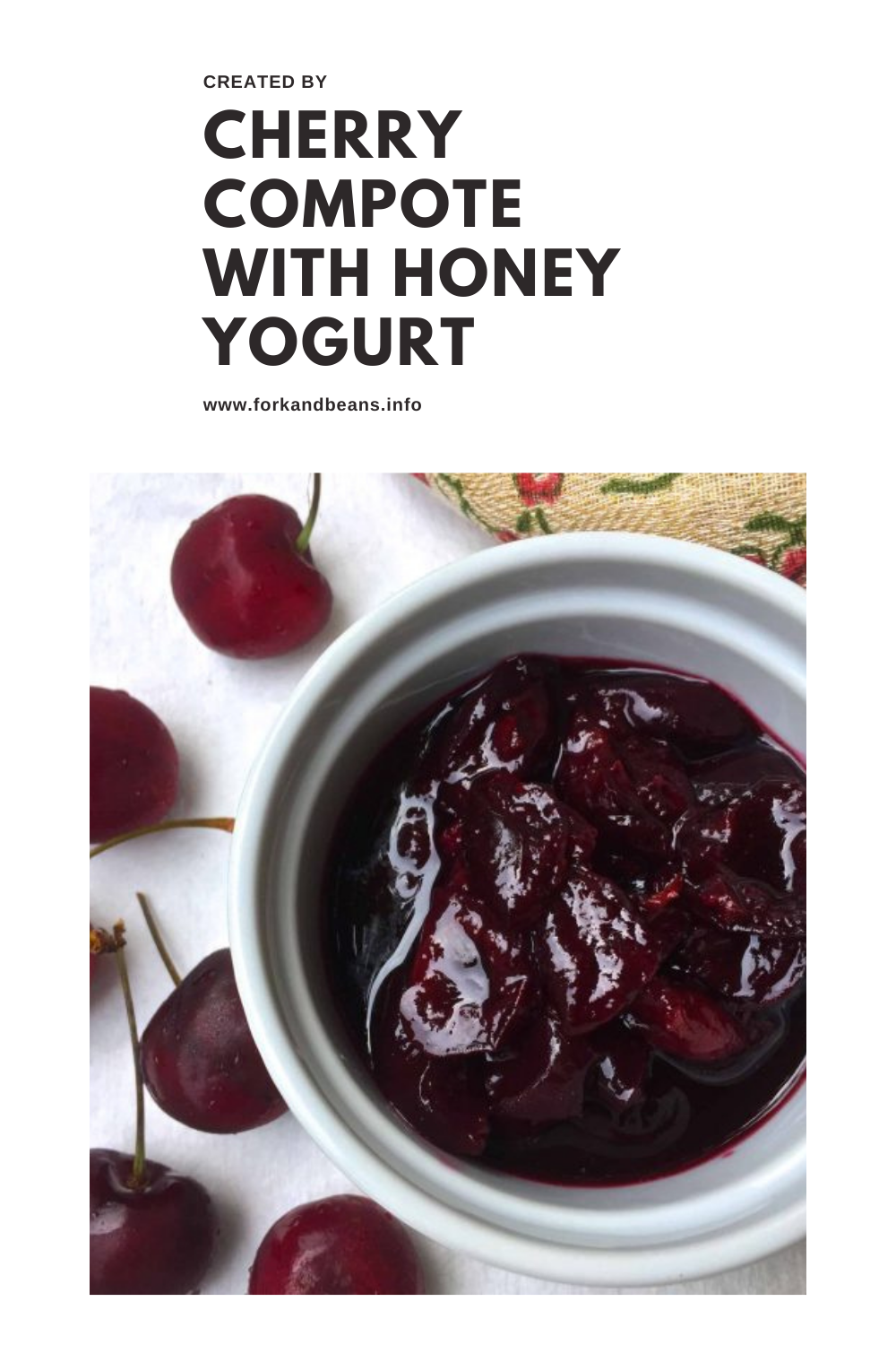 Fresh Easy Homemade Cherry Compote Recipes