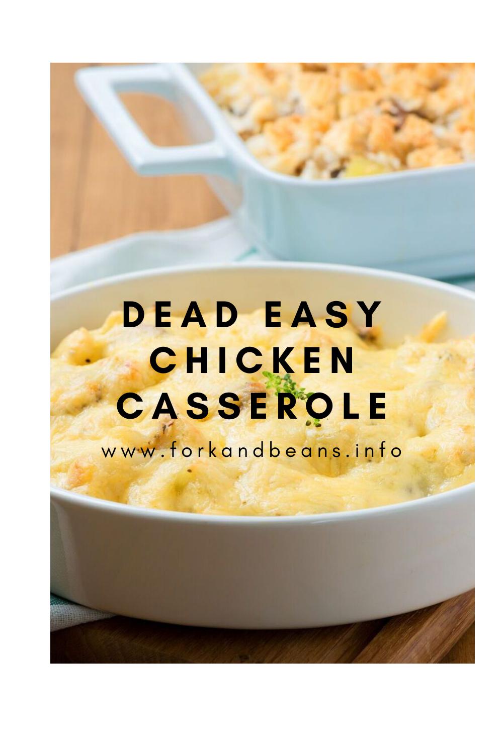 Easy Leftover Chicken and Potato Casserole