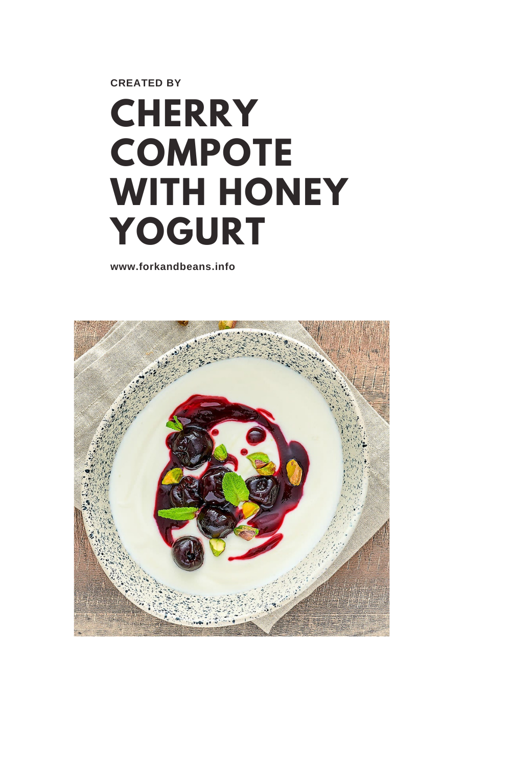 Warm Cherry & Greek Yogurt Parfait