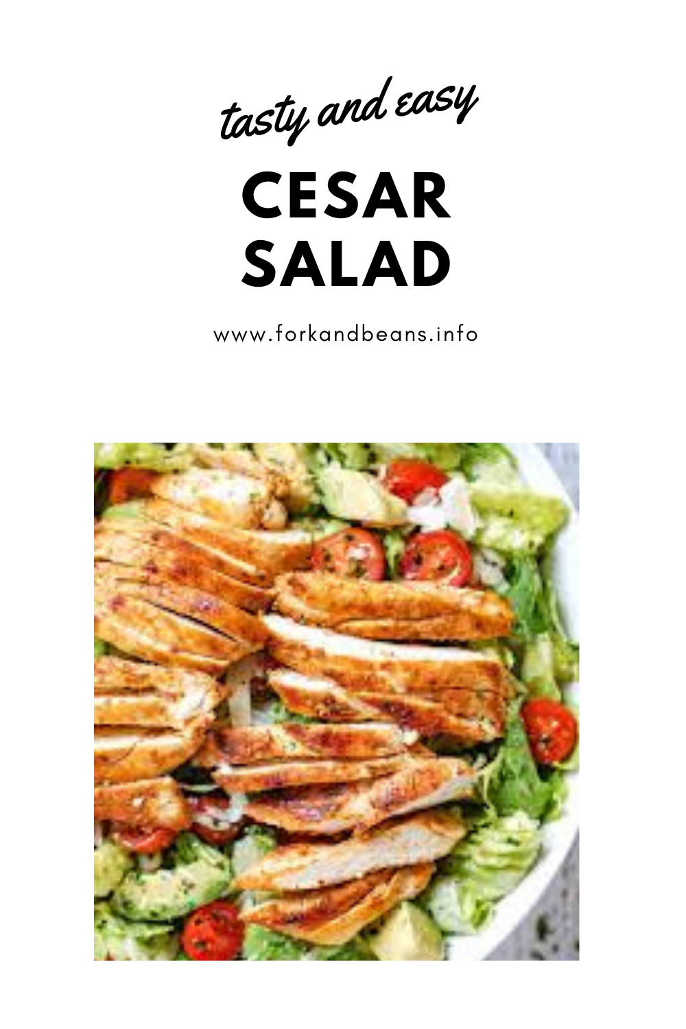 Chicken & Bacon Caesar Salad (Whole30)