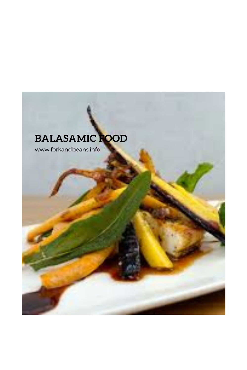 Heirloom carrots with rosemary balsamic demi-glace