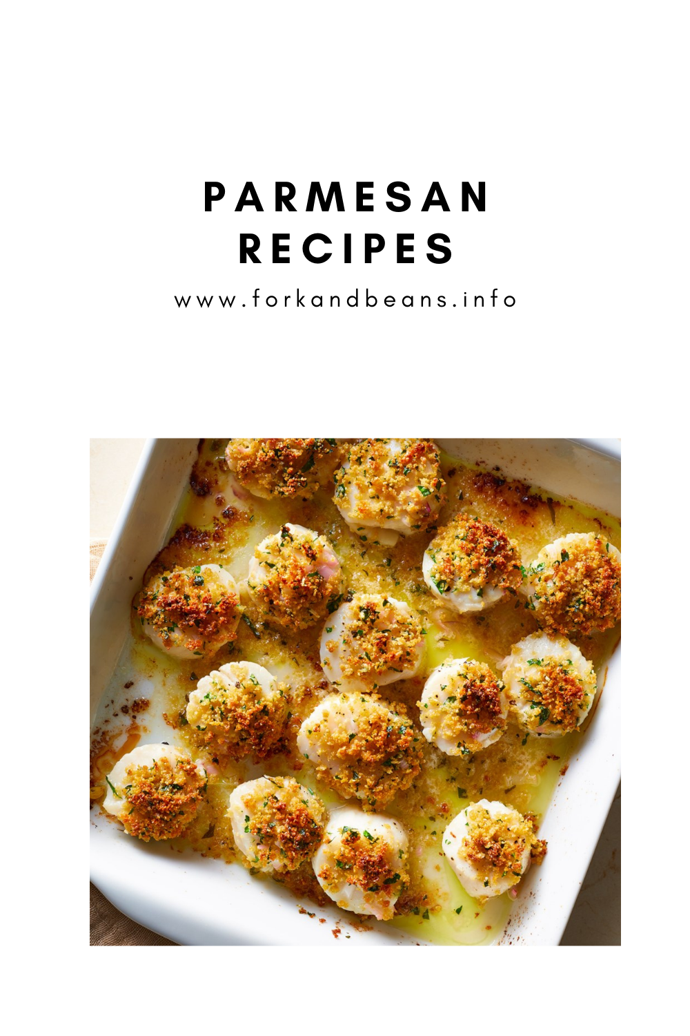 Panko- & Parmesan-Crusted Baked Scallops