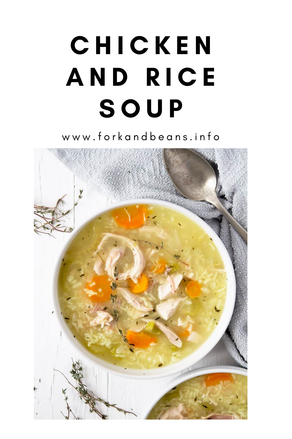 20 MINUTE ROTISSERIE CHICKEN AND RICE SOUP