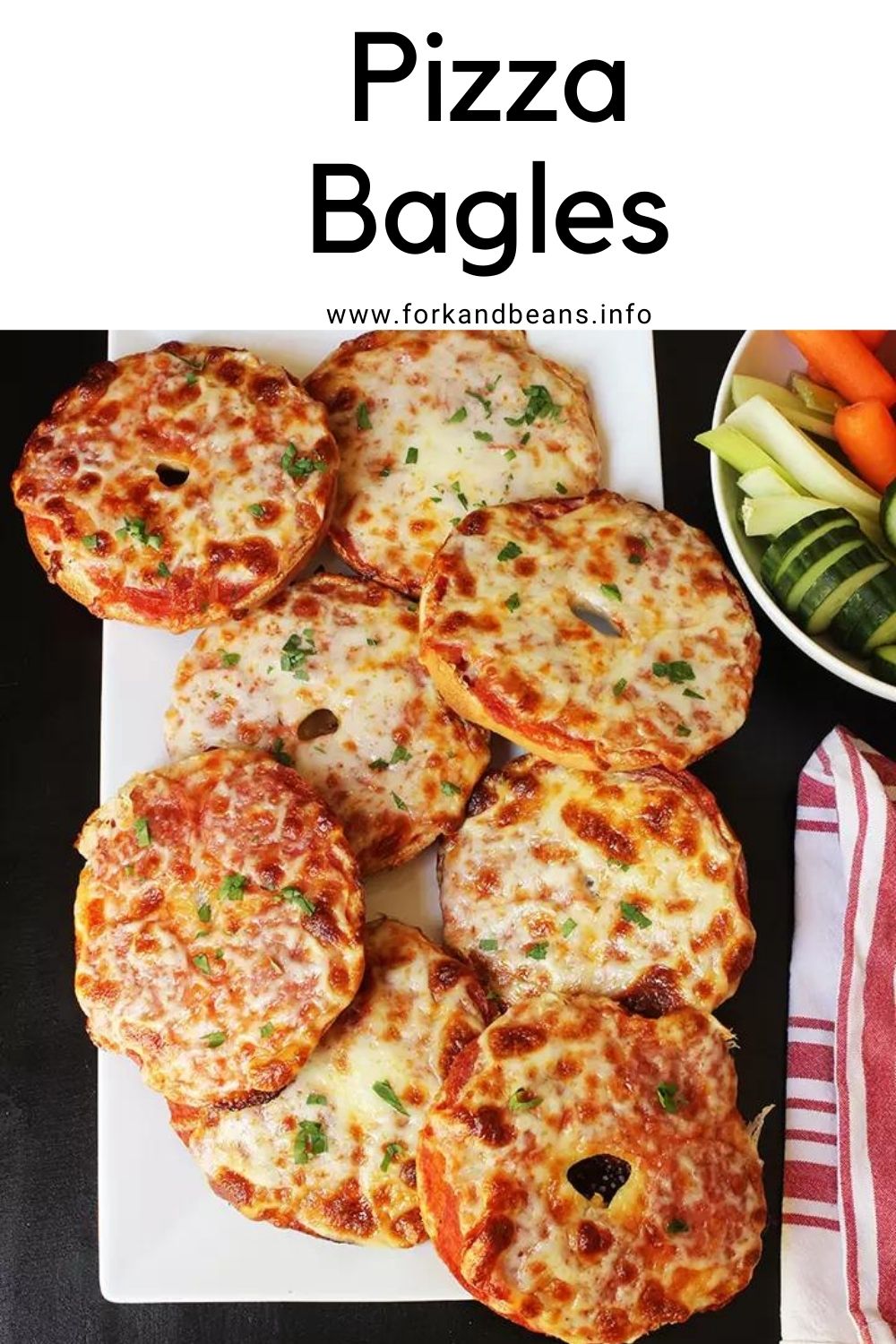 EASY HOMEMADE PIZZA BAGELS RECIPE