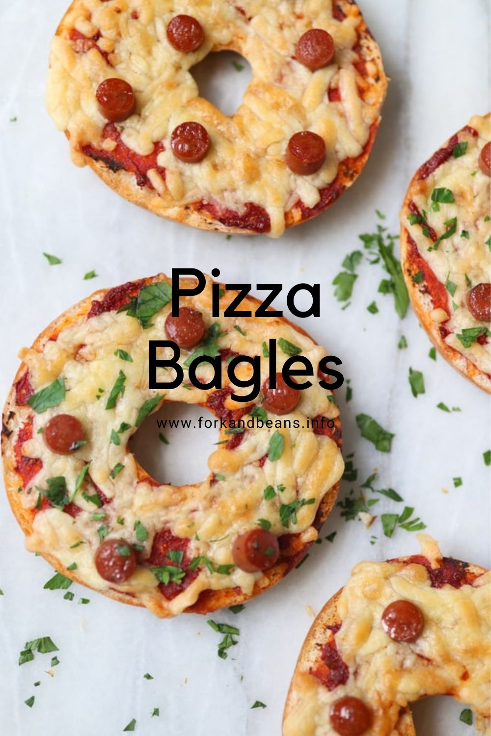 PIZZA BAGELS – EASY KIDS LUNCH
