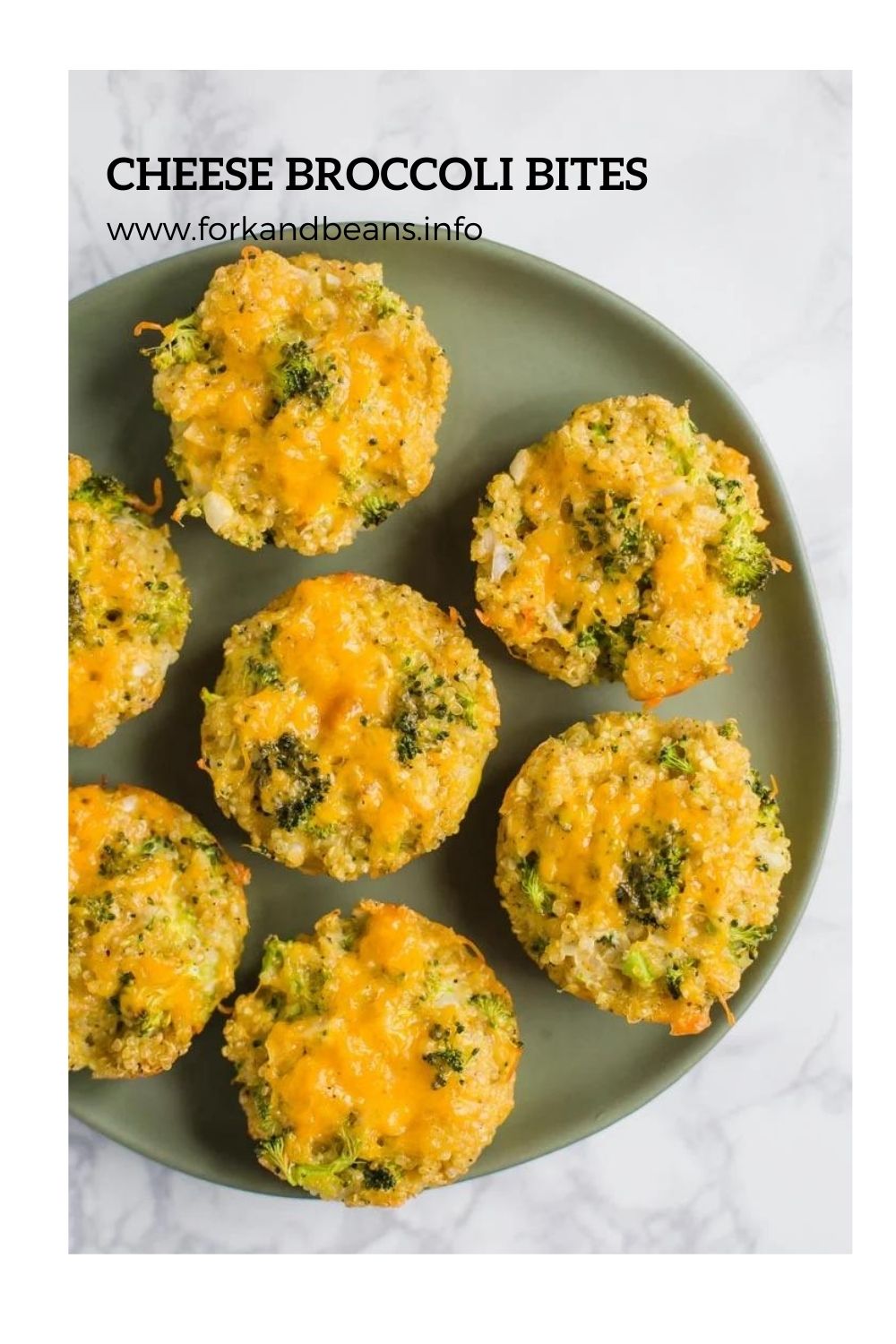 Broccoli & Cheese Quinoa Bites