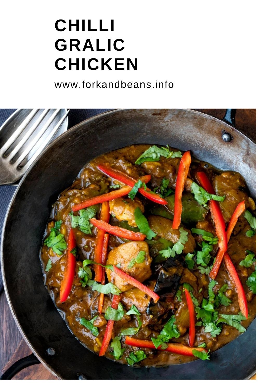 Garlic Chilli Chicken Indian Restaurant Style Curry