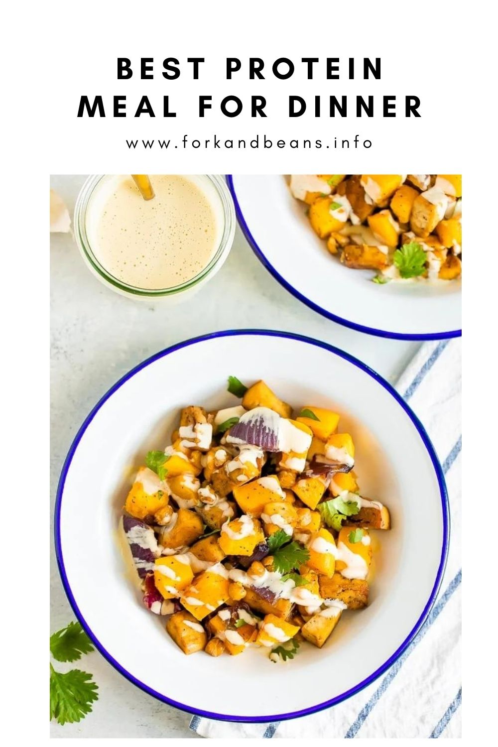 Vegetarian Sheet Pan Dinner with Tofu, Chickpeas and Butternut Squash