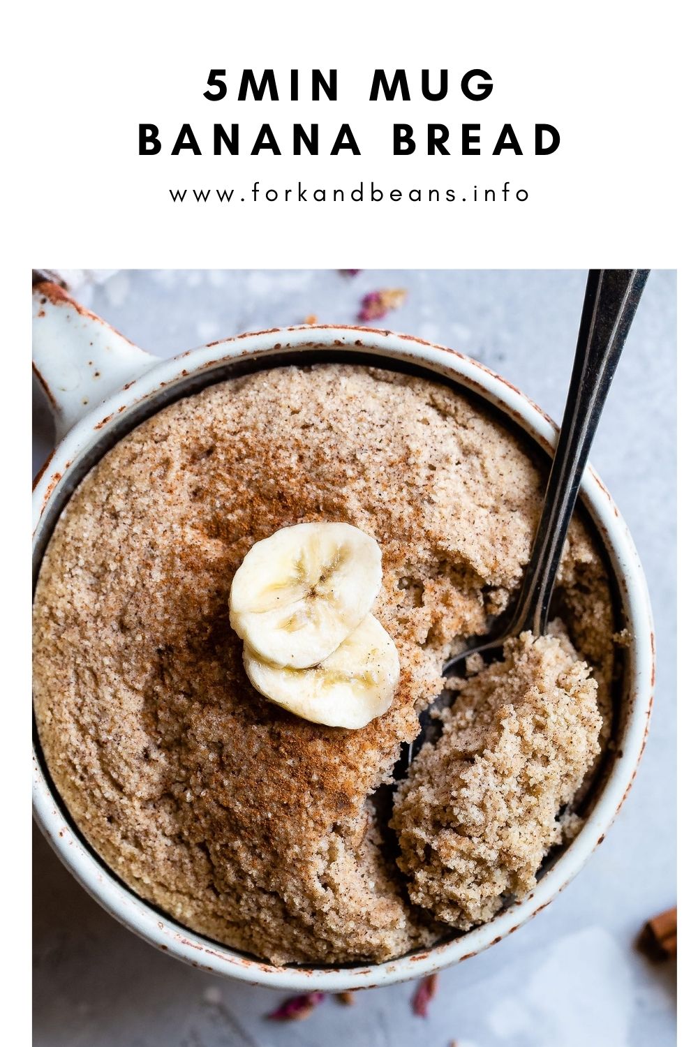 Easy Banana Bread In A Mug Cake Recipe