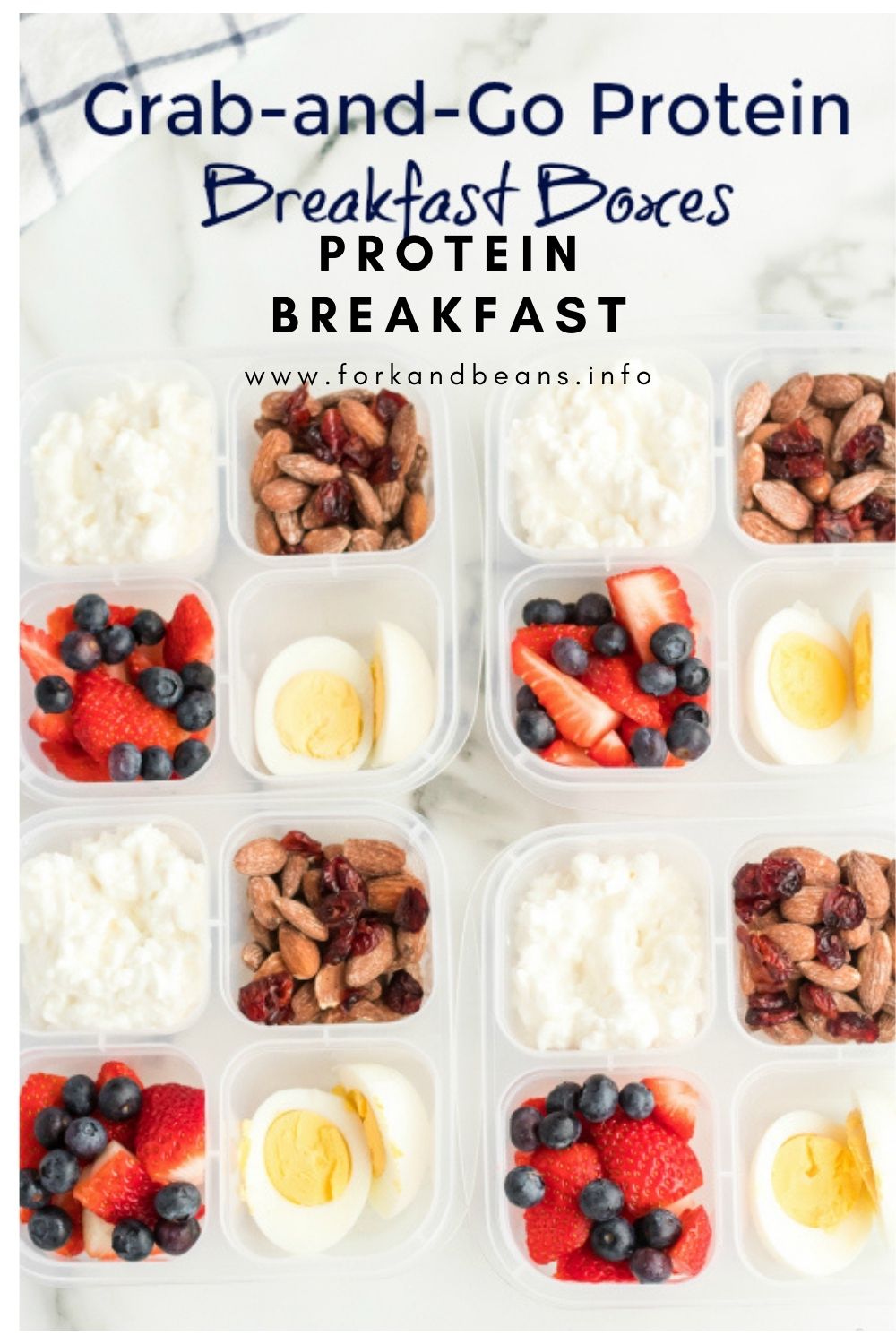 DIY Breakfast Protein Box - Easy Meal Prep