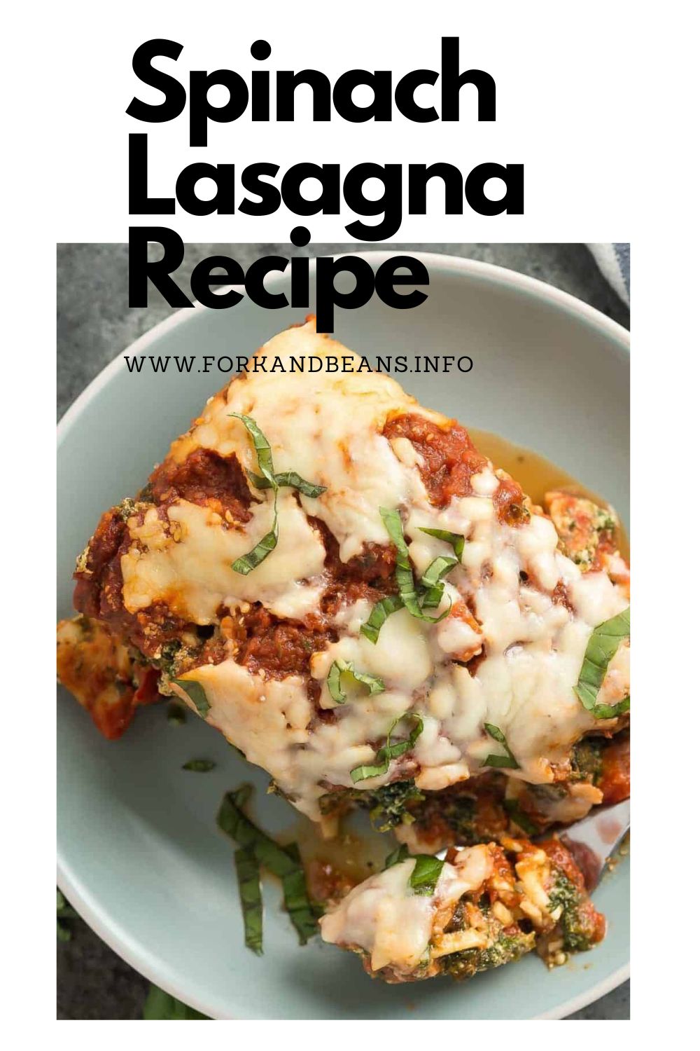 Spinach Ricotta Slow Cooker Lasagna