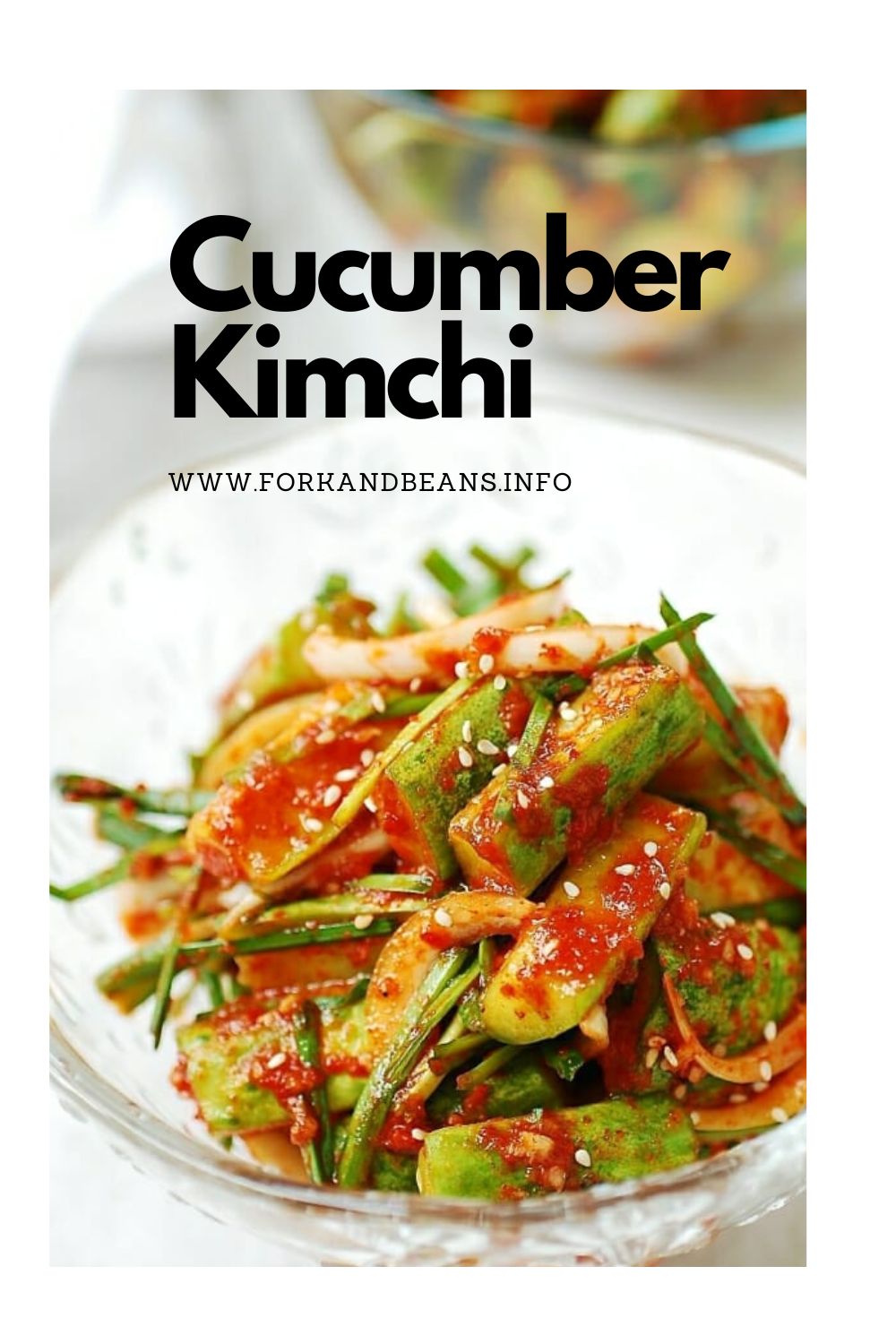 Cucumber Kimchi (Oi Kimchi)