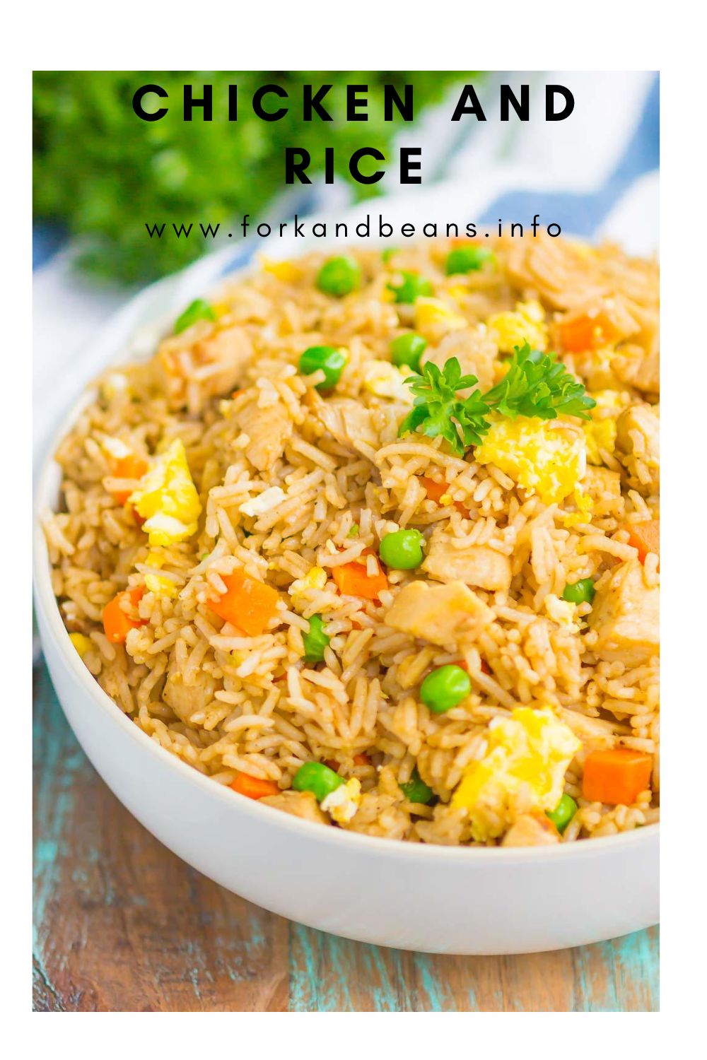 INSTANT POT CHICKEN FRIED RICE