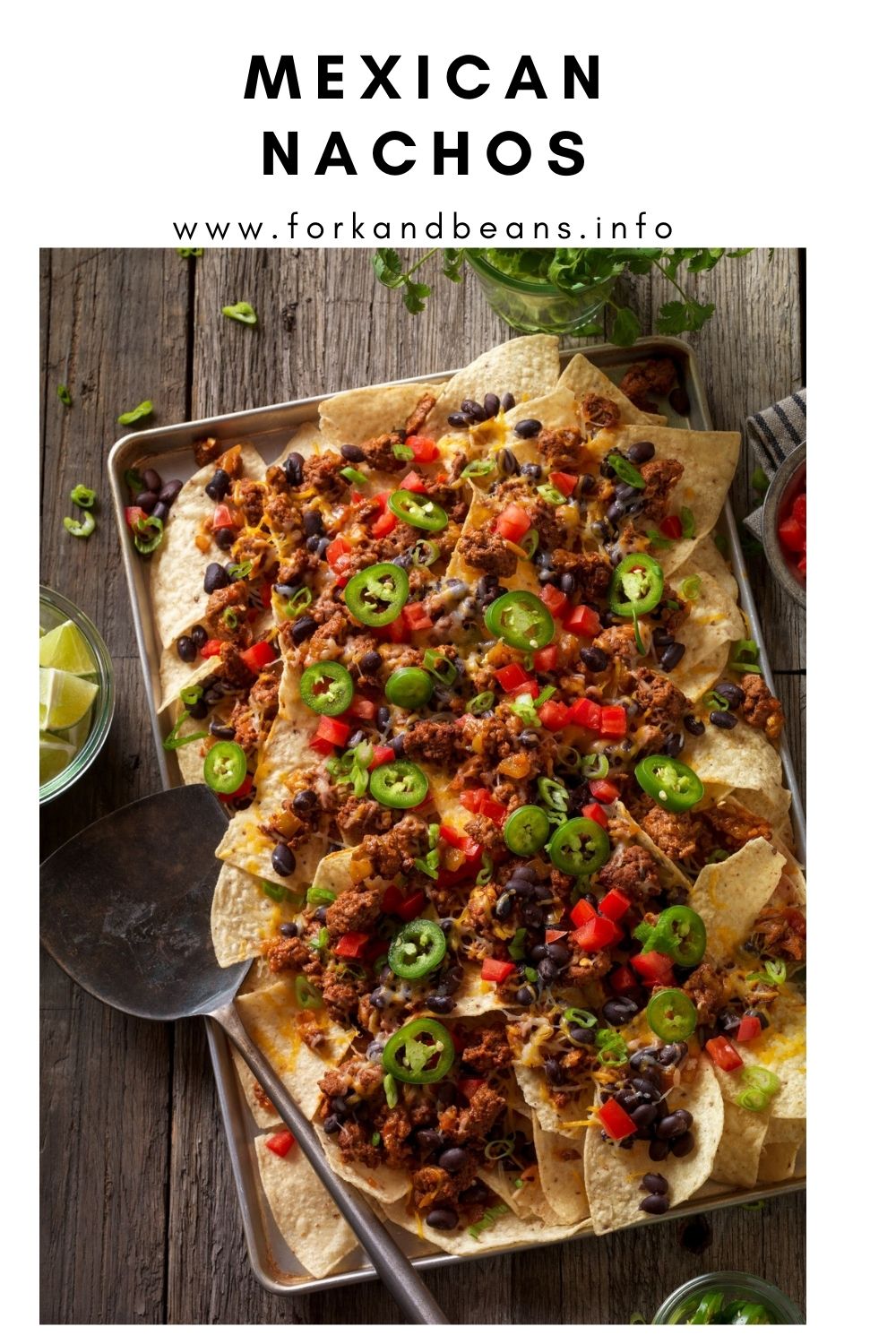 Sheet Pan Nachos with Chicken and Black Beans