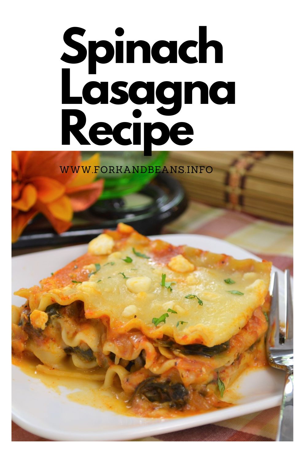 Artichoke Spinach Lasagna Recipe