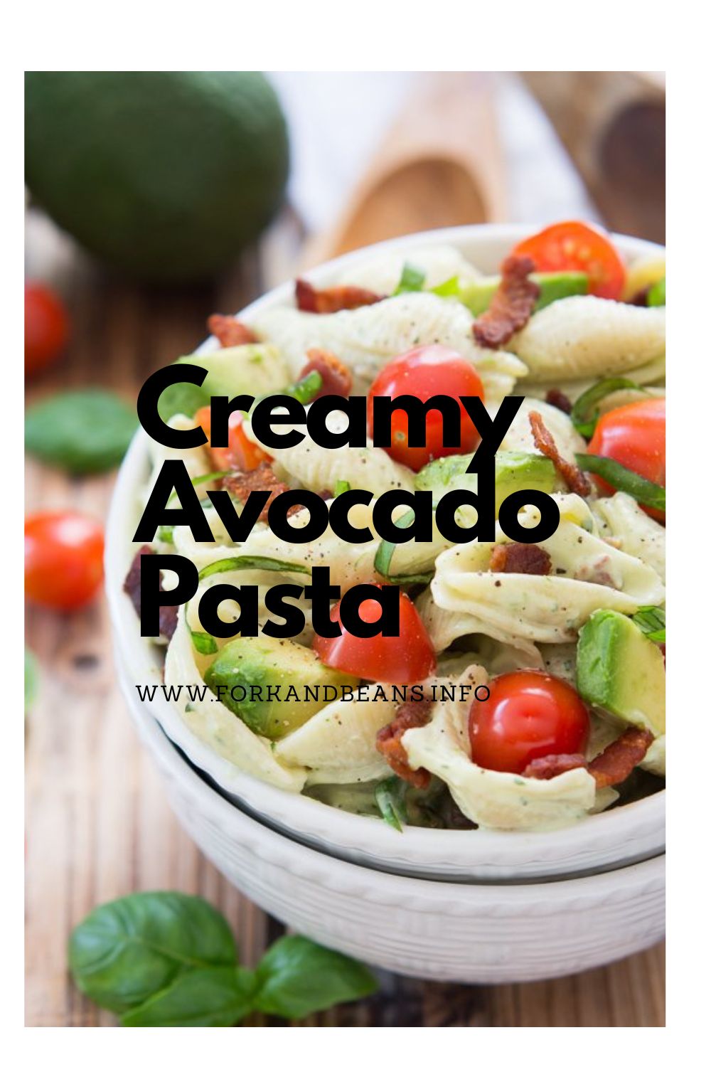 Creamy Avocado Pasta Salad