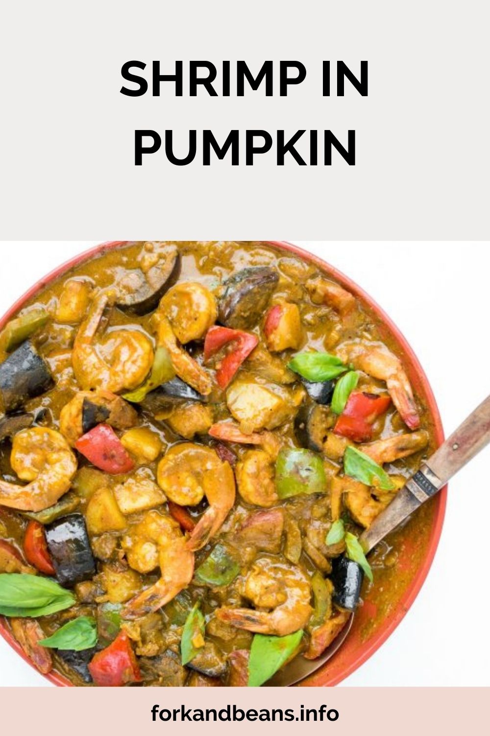 Curry with Pumpkin and Shrimp