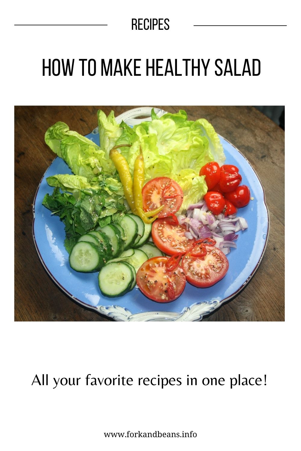 Platter of Salad