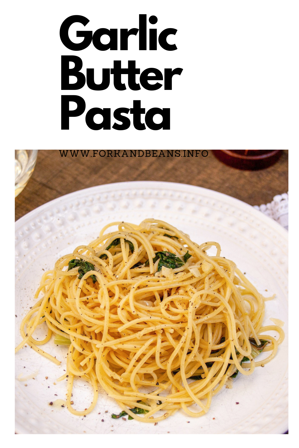Pasta with Garlic Butter
