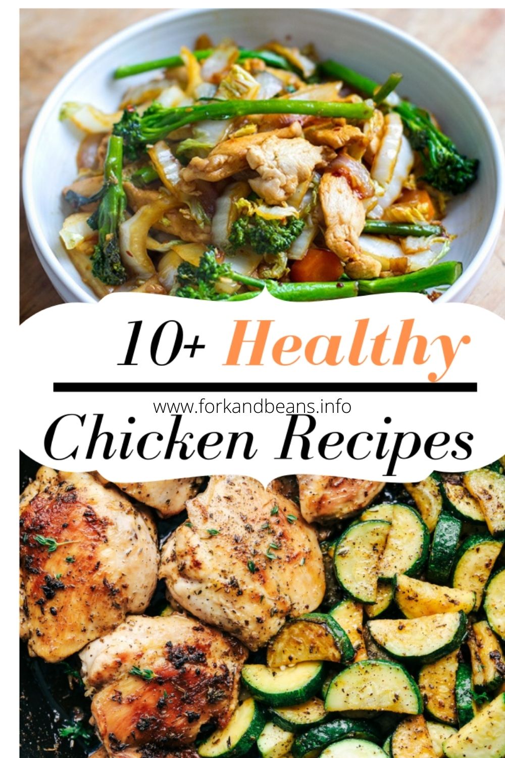 Healthy Stir-Fry of Chicken and Vegetables
