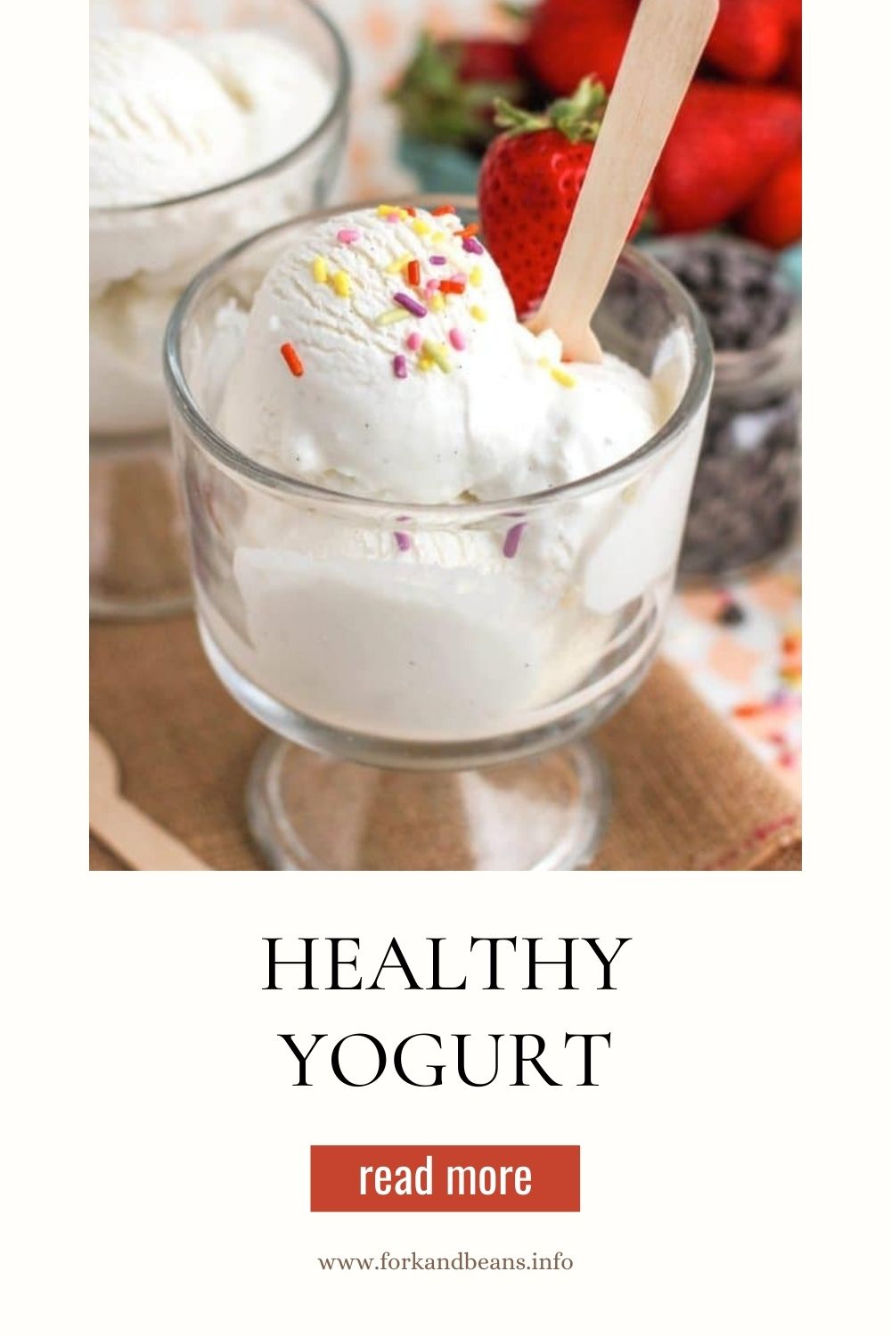 Greek yogurt with Vanilla Bean that is healthy