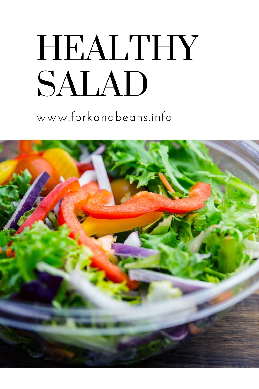 Recipe for (Simple Green Salad)