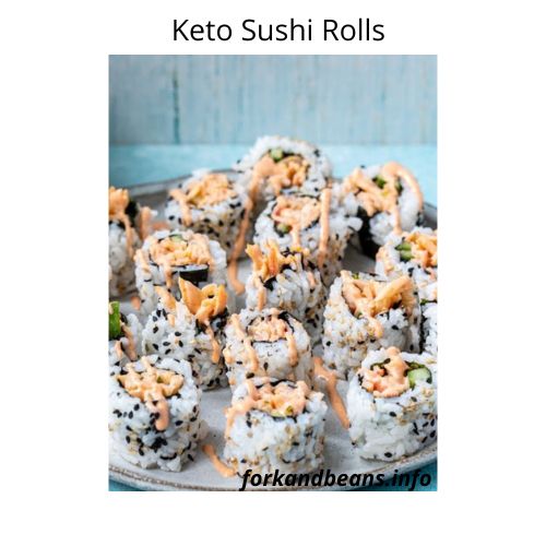 ROLL OF SPICY CRAB (SPICY KANI ROLL SUSHI)