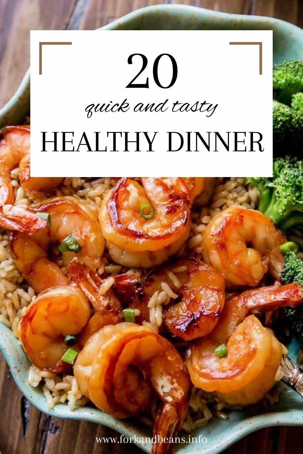 20-Minute Honey Garlic Shrimp is a quick and healthy dinner.