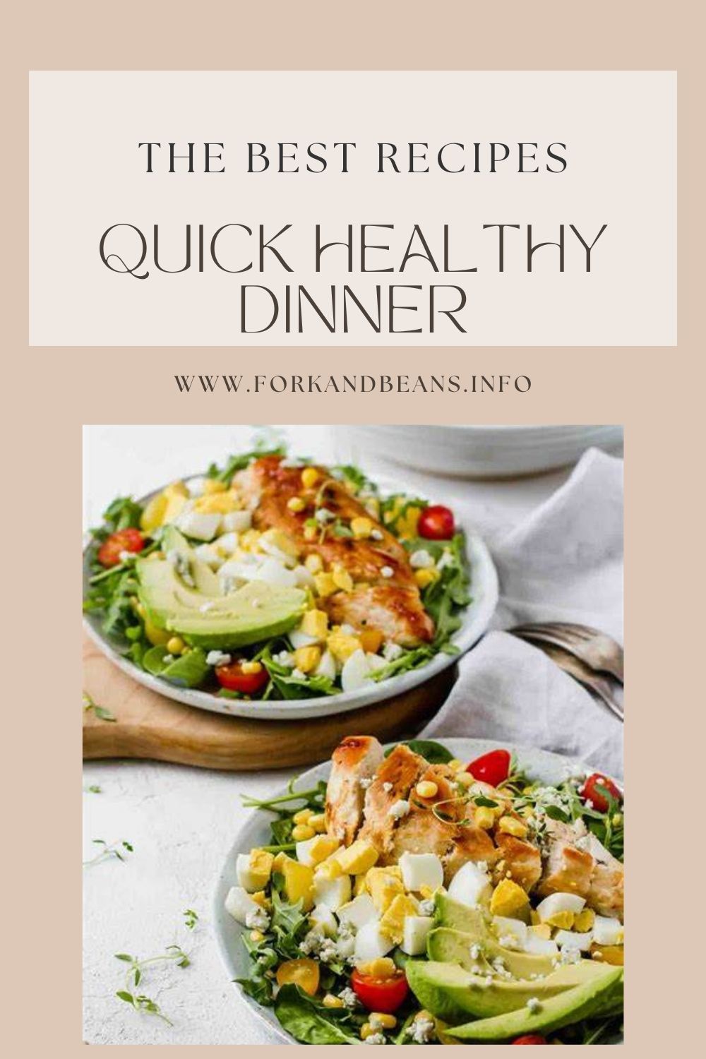 Recipe for a Healthy Chicken Cobb Salad