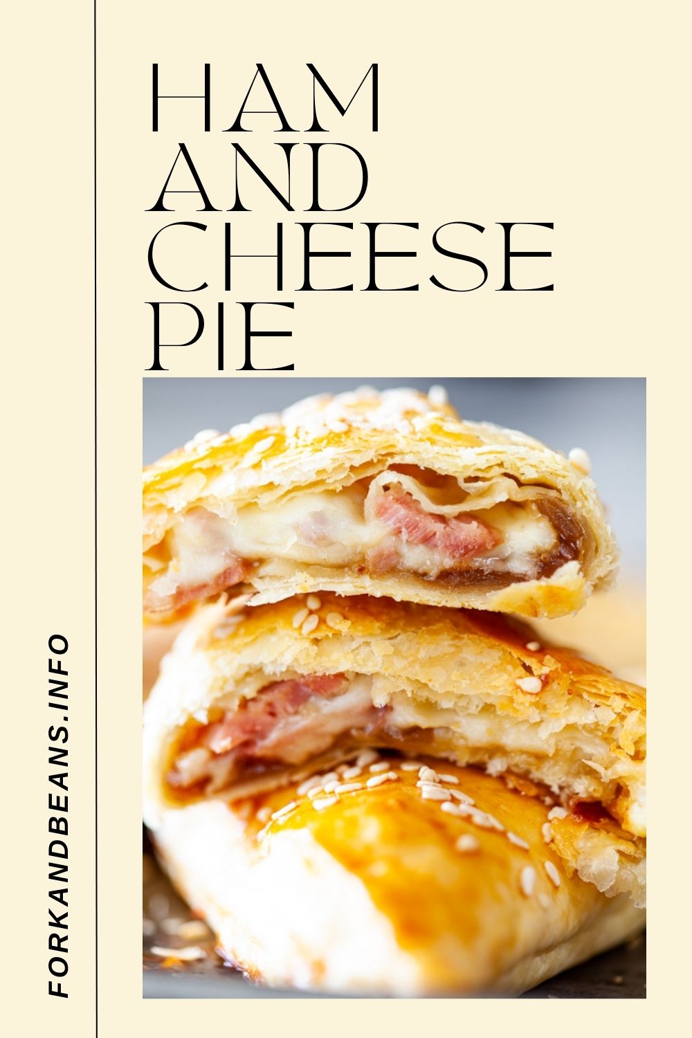 HAM AND CHEESE PUFF PASTRY PIES