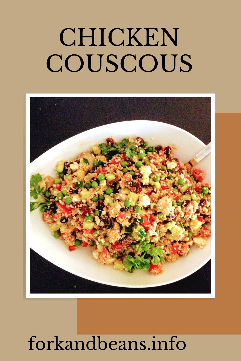 Salad with Chicken Couscous