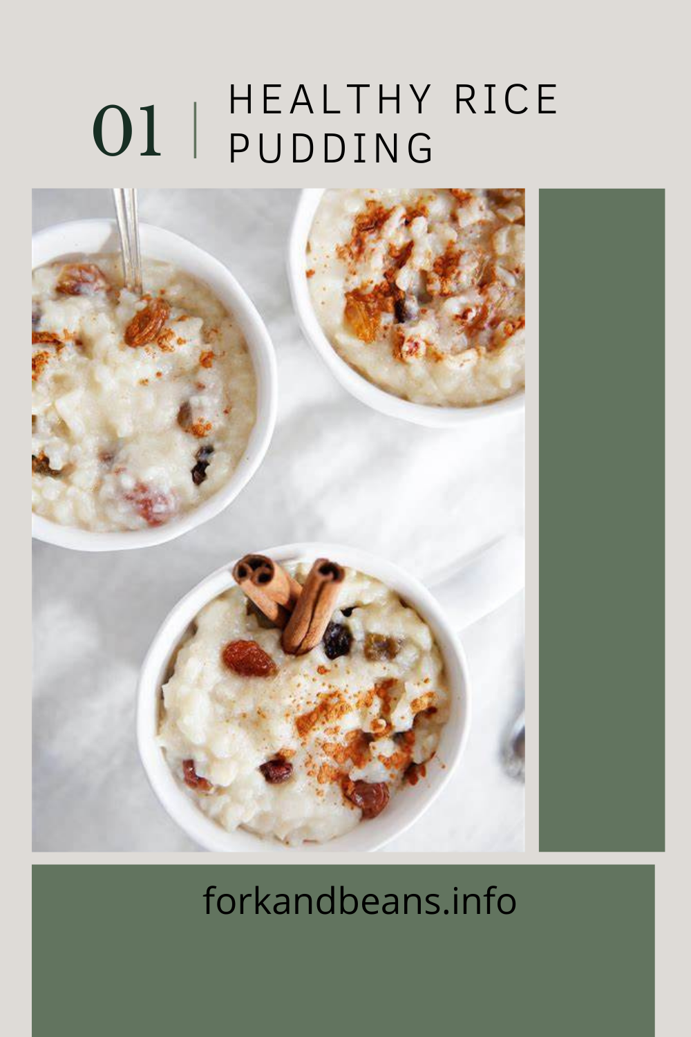 August's featured recipe is a nutritious rice pudding.