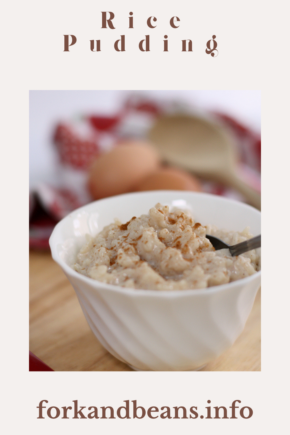 RECIPE FOR EASY RICE PUDDING
