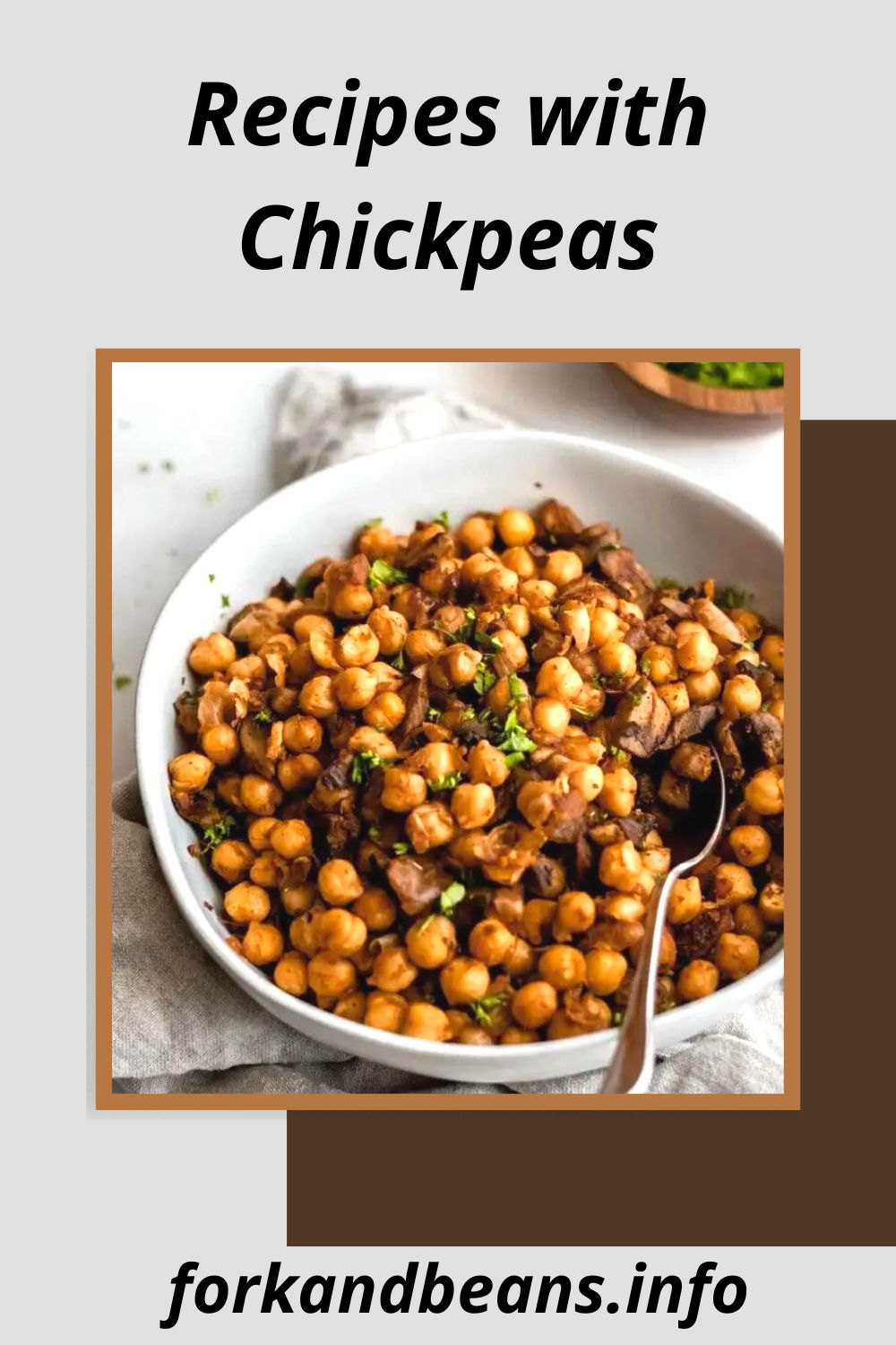 CHICKPEAS WITH SPICES, QUICK AND EASY